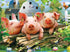 Three Cartoon Pigs Diamond Painting